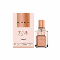 Парфюмерная вода Tom Tailor True Values For Her EDP для женщин, 30 мл цена и информация | Женские духи | pigu.lt