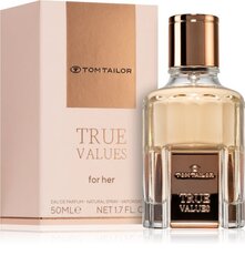 Парфюмерная вода Tom Tailor True Values For Her EDP для женщин 50 мл цена и информация | Женские духи | pigu.lt