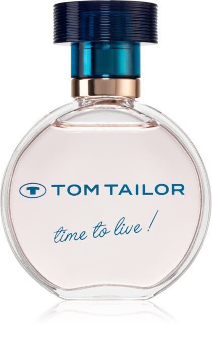 Kvapusis vanduo Tom Tailor Time to live! EDP moterims, 50 ml kaina ir informacija | Kvepalai moterims | pigu.lt
