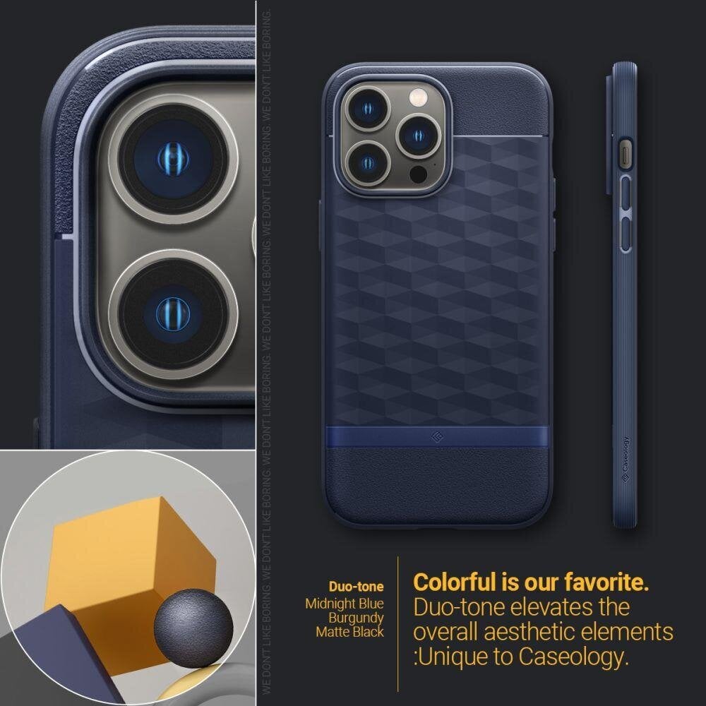 Caseology Parallax Safe iPhone 14 Pro Max Blue цена и информация | Telefono dėklai | pigu.lt