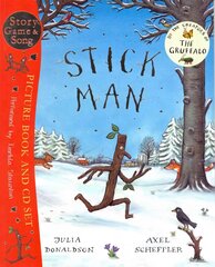 Stick Man Book & CD цена и информация | Книги для малышей | pigu.lt