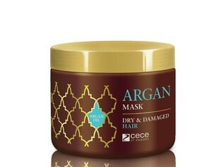 Kaukė plaukams su argano aliejumi Cece Of Sweden Argan Mask, 250 ml kaina ir informacija | Priemonės plaukų stiprinimui | pigu.lt