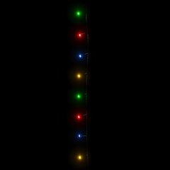 LED lempučių girlianda, 150 įvairių spalvų LED kaina ir informacija | Girliandos | pigu.lt