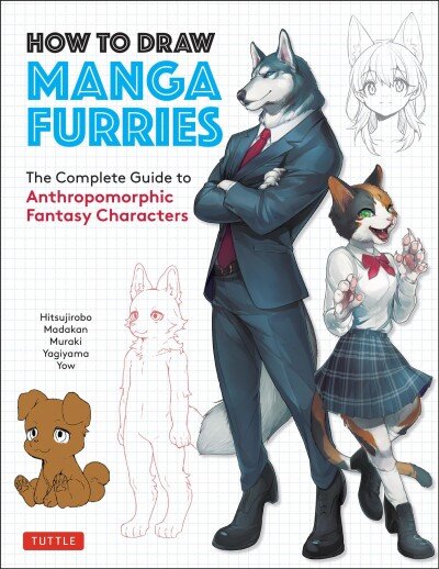 How to Draw Manga Furries: The Complete Guide to Anthropomorphic Fantasy Characters (750 illustrations) kaina ir informacija | Knygos apie meną | pigu.lt