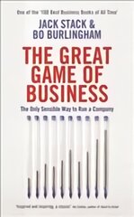 Great Game of Business: The Only Sensible Way to Run a Company Main kaina ir informacija | Ekonomikos knygos | pigu.lt