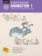 Cartooning: Animation 1 with Preston Blair: Learn to animate step by step Revised Edition kaina ir informacija | Knygos apie meną | pigu.lt