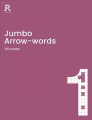 Jumbo Arrow words Book 1: an arrowwords book for adults containing 100 large puzzles kaina ir informacija | Knygos apie sveiką gyvenseną ir mitybą | pigu.lt