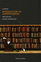 Lloyd's Introduction to Jurisprudence 9th edition цена и информация | Книги по экономике | pigu.lt
