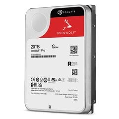 Seagate Ironwolf Pro, 3,5", 20TB, SATA 6GB/s kaina ir informacija | Vidiniai kietieji diskai (HDD, SSD, Hybrid) | pigu.lt