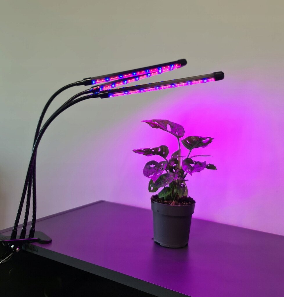 Lempa augalams LED Lempa augalų auginimui 3 vnt kaina | pigu.lt