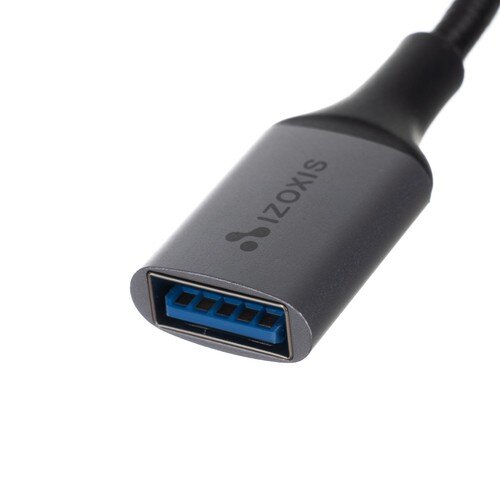 Адаптер USB-C-USB 3.0is Izoxis цена