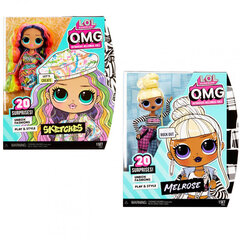 Кукла 'L.O.L. Surprise OMG Core Series 6 Asst Sketches Melrose' цена и информация | Игрушки для девочек | pigu.lt