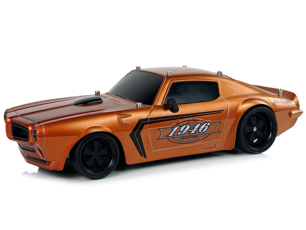 Lean toys Sportinio automobilio R/C 1:18 Brown kaina ir informacija | Žaislai berniukams | pigu.lt