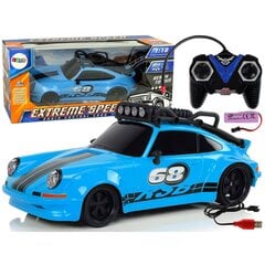 Mašinėlė Sports Car Blue Spare Wheel Pilot 27 Mhz, mėlyna kaina ir informacija | Žaislai berniukams | pigu.lt