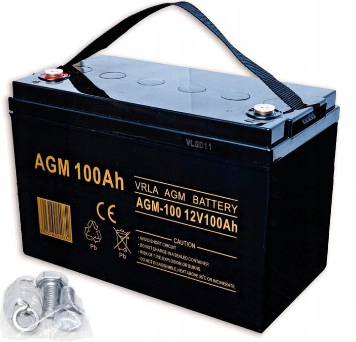 Akumuliatorius VRLA AGM 100Ah цена и информация | Akumuliatoriai | pigu.lt