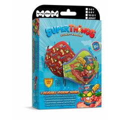 Гигиеническая маска многоразового использования My Other Me Super Zings Premium, 3-5 лет цена и информация | Первая помощь | pigu.lt