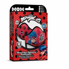 Гигиеническая маска многоразового использования My Other Me Ladybug Premium, 10-12 лет цена и информация | Первая помощь | pigu.lt