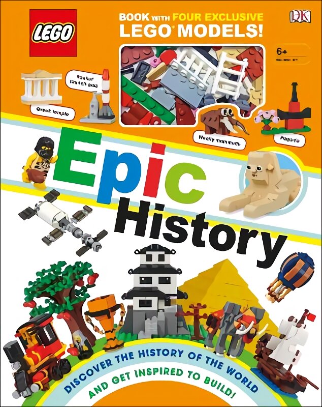 LEGO Epic History: Includes Four Exclusive LEGO Mini Models kaina ir informacija | Knygos paaugliams ir jaunimui | pigu.lt