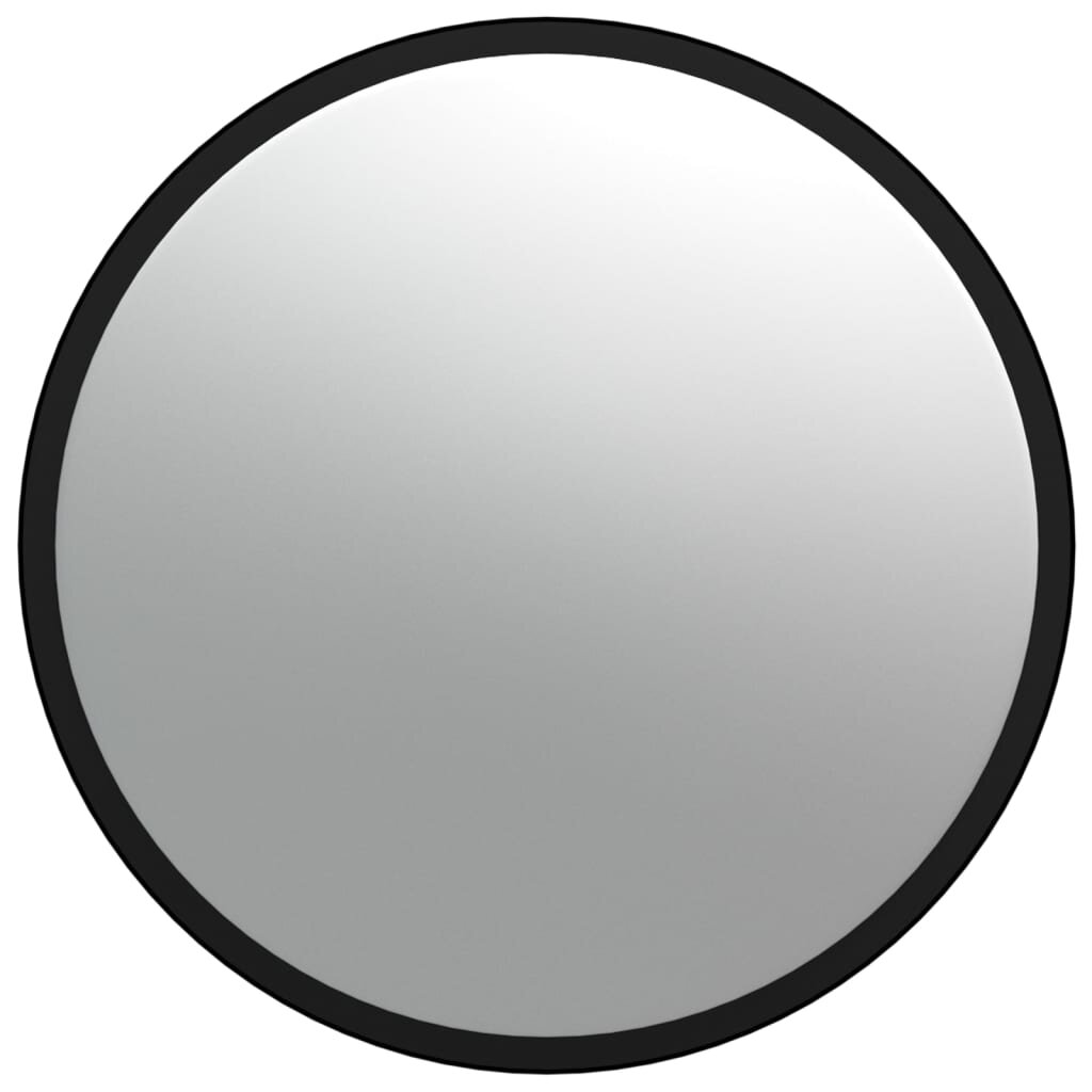 Sferinis kelio/patalpų veidrodis, juodas, 40cm, akrilas kaina ir informacija | Auto reikmenys | pigu.lt