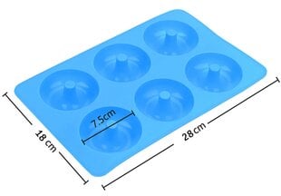 Силиконовая форма для пончиков цена и информация | Формы, посуда для выпечки | pigu.lt