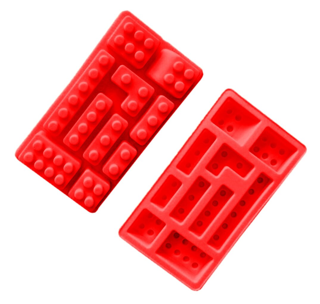 Silikoninė kepimo forma, LEGO kaladėlių formos kaina ir informacija | Kepimo indai, popierius, formos | pigu.lt