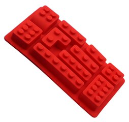 Silikoninė kepimo forma, LEGO kaladėlių formos kaina ir informacija | Kepimo indai, popierius, formos | pigu.lt