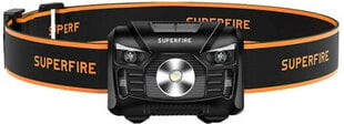 Headlamp Superfire HL06-A, 280 лм цена и информация | Фонари и прожекторы | pigu.lt