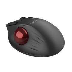 Wireless Ergonomic Mouse Delux MT1 DB BT+2.4G (black) цена и информация | Мыши | pigu.lt