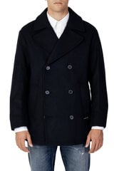 Armani Exchange paltas vyrams 389785, mėlynas цена и информация | Мужские пальто | pigu.lt