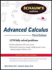 Schaum's Outline of Advanced Calculus, Third Edition 3rd edition цена и информация | Книги по экономике | pigu.lt