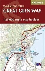Great Glen Way Map Booklet: 1:25,000 OS Route Mapping kaina ir informacija | Kelionių vadovai, aprašymai | pigu.lt