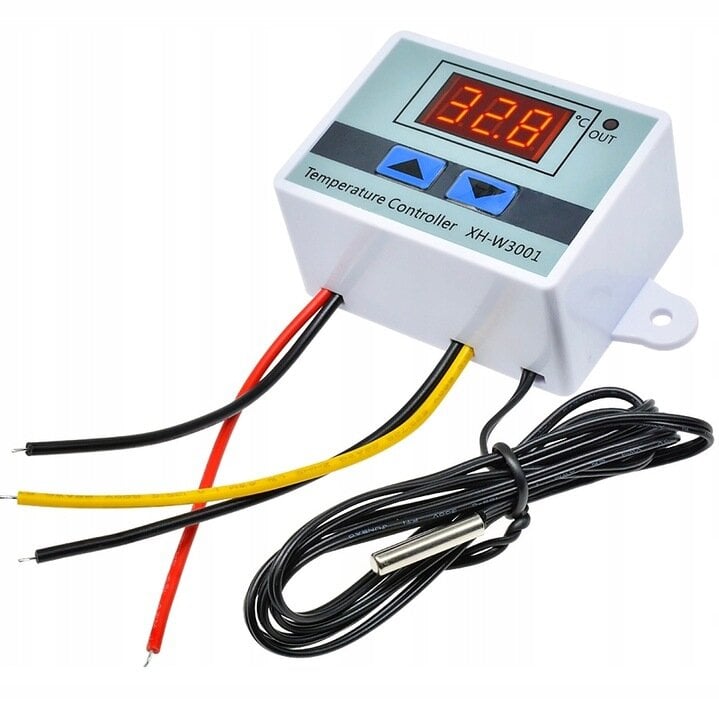 Temperatūros reguliatorius - elektroninis termostatas цена и информация | Laikmačiai, termostatai | pigu.lt