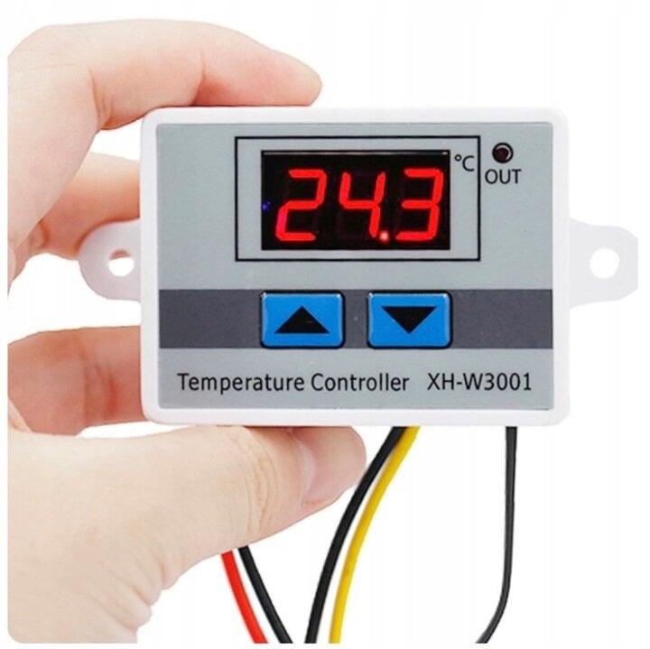 Temperatūros reguliatorius - elektroninis termostatas цена и информация | Laikmačiai, termostatai | pigu.lt