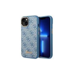 Guess GUHCP14LHG4SHB iPhone 14 Pro blue kaina ir informacija | Telefono dėklai | pigu.lt