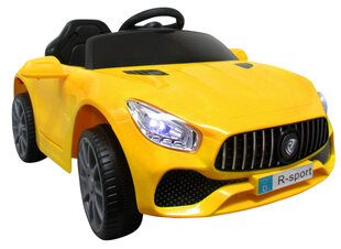 Elektromobilis Cabrio B3, su valdymo pultu, geltonas kaina ir informacija | Elektromobiliai vaikams | pigu.lt