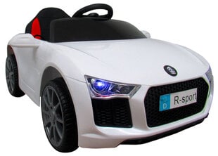 Elektromobilis Cabrio B4, su valdymo pultu, baltas kaina ir informacija | Elektromobiliai vaikams | pigu.lt