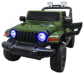 Четырехколесный электромобиль Jeep X10, с пультом управления, з цена и информация | Электромобили для детей | pigu.lt