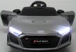 Elektromobilis Audi R8 Sport, su valdymo pultu, pilkas kaina ir informacija | Elektromobiliai vaikams | pigu.lt