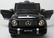 Elektromobilis Mercedes G63, su valdymo pultu, juodas kaina ir informacija | Elektromobiliai vaikams | pigu.lt