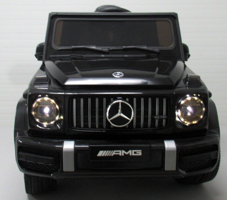 Elektromobilis Mercedes G63, su valdymo pultu, juodas kaina ir informacija | Elektromobiliai vaikams | pigu.lt
