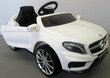 Elektromobilis Mercedes GLA45, su valdymo pultu, baltas kaina ir informacija | Elektromobiliai vaikams | pigu.lt