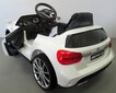 Elektromobilis Mercedes GLA45, su valdymo pultu, baltas цена и информация | Elektromobiliai vaikams | pigu.lt