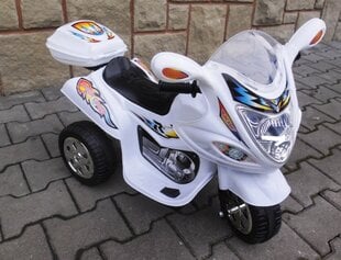 Детский электрический мотоцикл M1, белый цена и информация | Электромобили для детей | pigu.lt