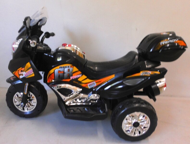 Vienvietis vaikiškas elektrinis motociklas M3, juodas цена и информация | Elektromobiliai vaikams | pigu.lt
