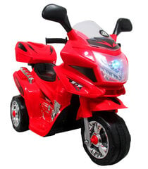 Vaikiškas elektrinis motociklas M6, raudonas kaina ir informacija | Elektromobiliai vaikams | pigu.lt