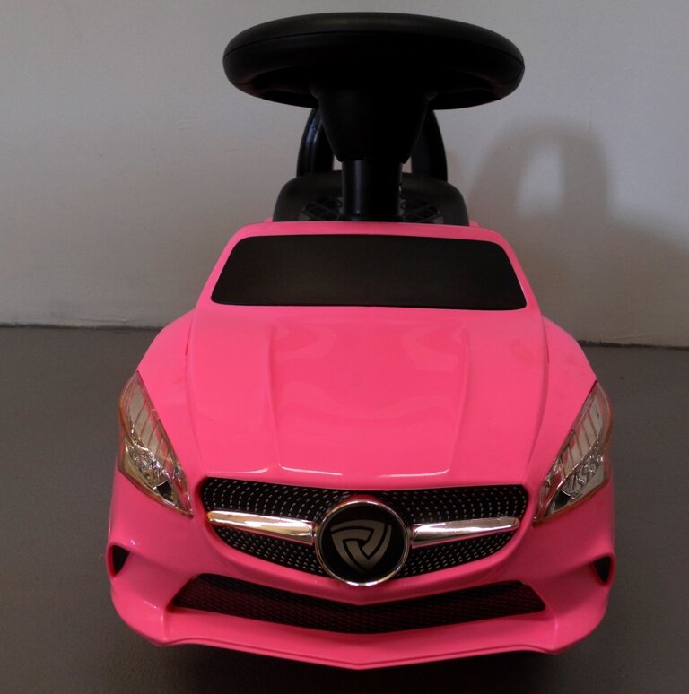 Paspiriamas vaikiškas automobilis J2 Rožinis kaina ir informacija | Žaislai kūdikiams | pigu.lt