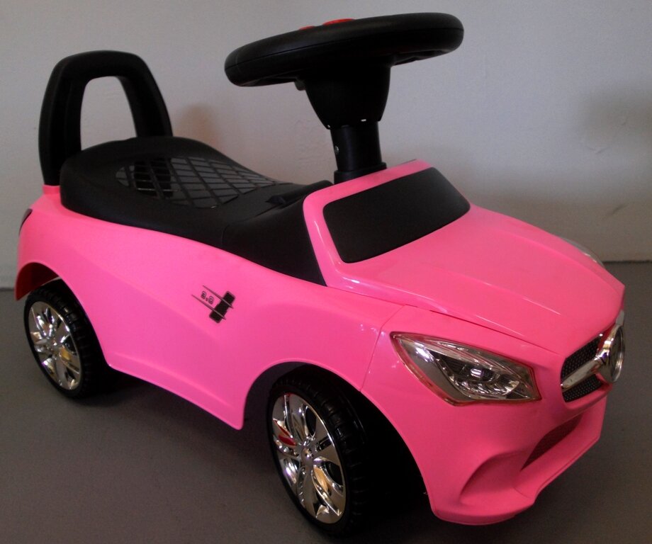 Paspiriamas vaikiškas automobilis J2 Rožinis цена и информация | Žaislai kūdikiams | pigu.lt
