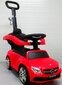 Paspiriamas vaikiškas automobilis Mercedes AMG C63, raudonas kaina ir informacija | Žaislai kūdikiams | pigu.lt