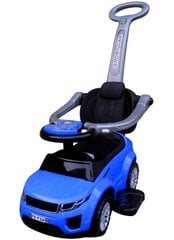Paspiriamas vaikiškas automobilis J4, mėlynas kaina ir informacija | Žaislai kūdikiams | pigu.lt