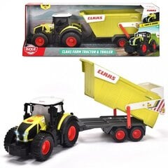 Traktorius su priekaba Dickie Toys Claas, 64cm kaina ir informacija | Žaislai berniukams | pigu.lt